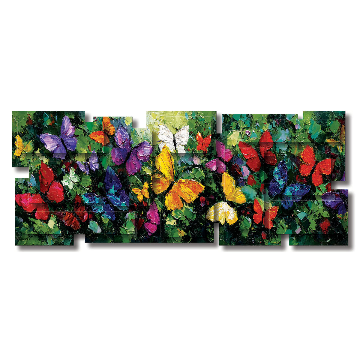 Butterflies dimensional wall sculpture by PiOViee