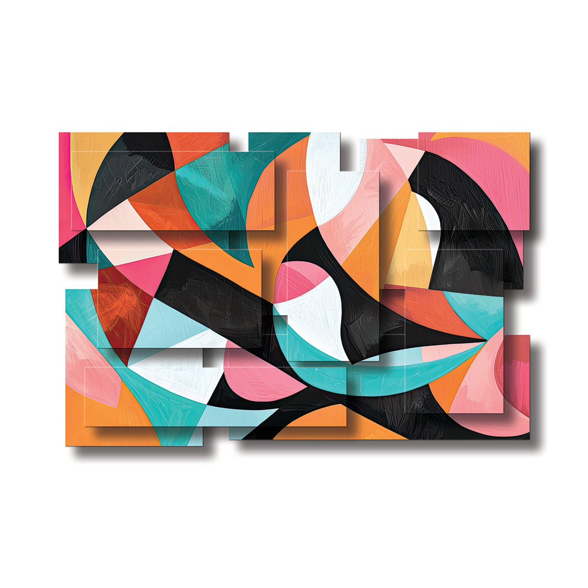 Introspect wall sculpture, horizontal