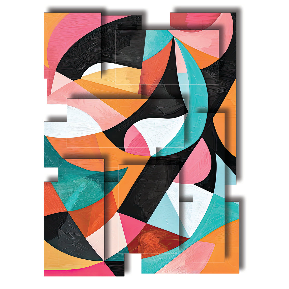 Introspect wall sculpture, vertical
