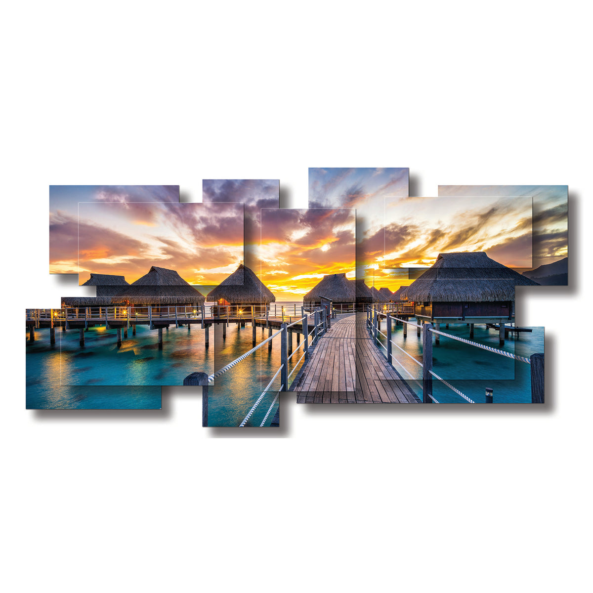 Paradise dimensional wall sculpture by PiOViee