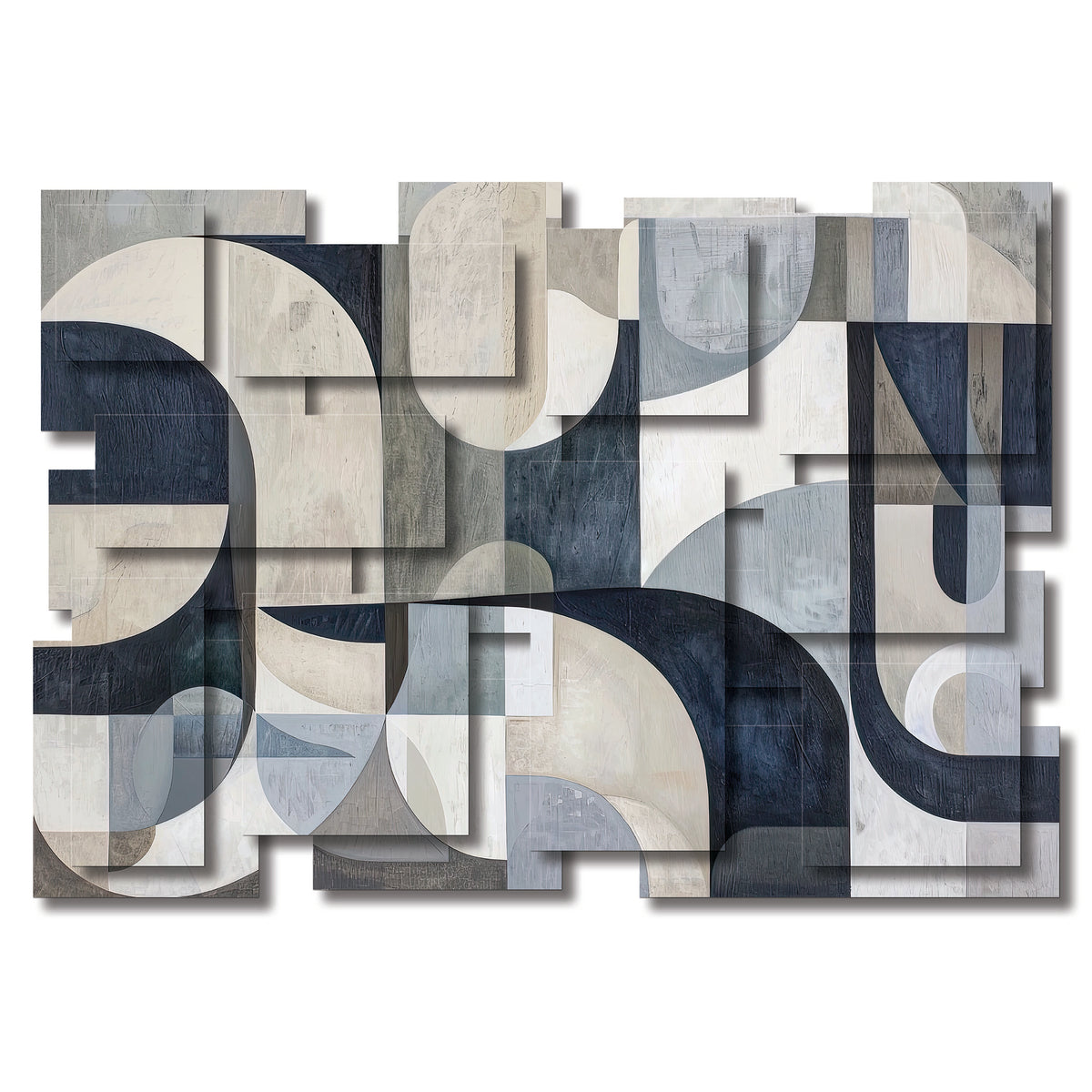 Wabi Sabi wall sculpture, horizontal