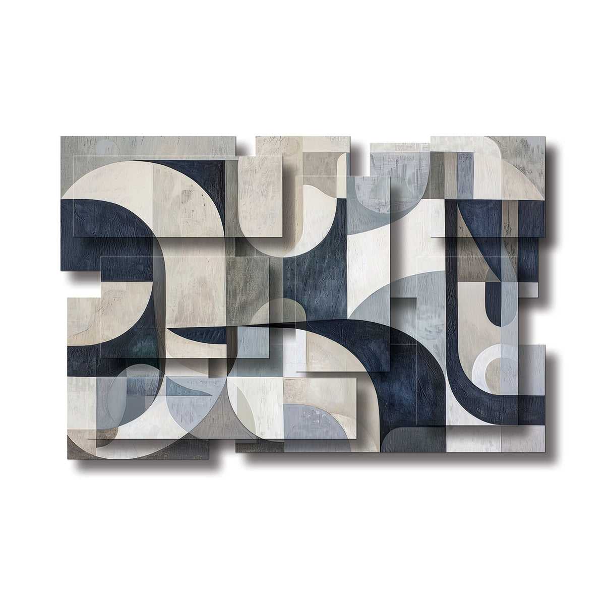 Wabi Sabi dimensional wall sculpture by PiOViee
