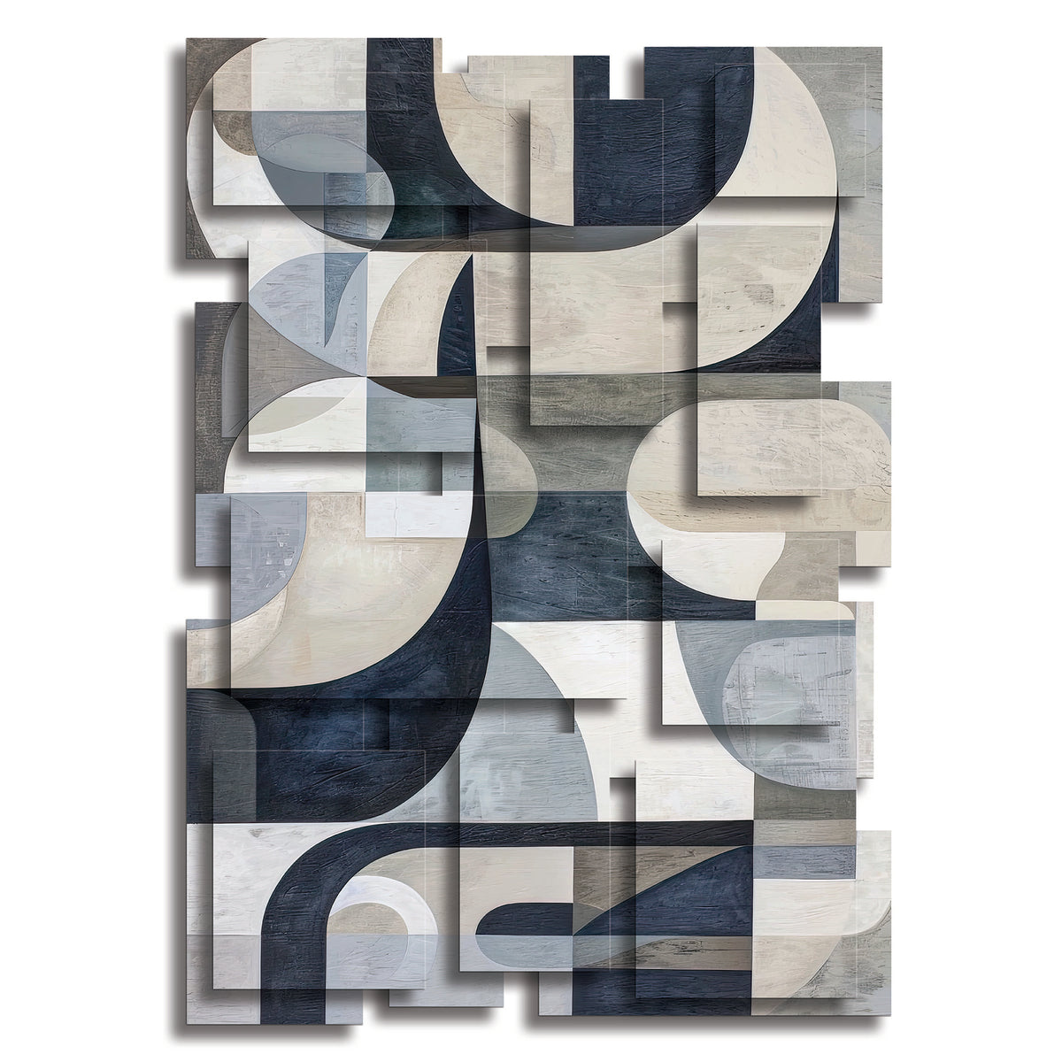 Wabi Sabi wall sculpture, vertical