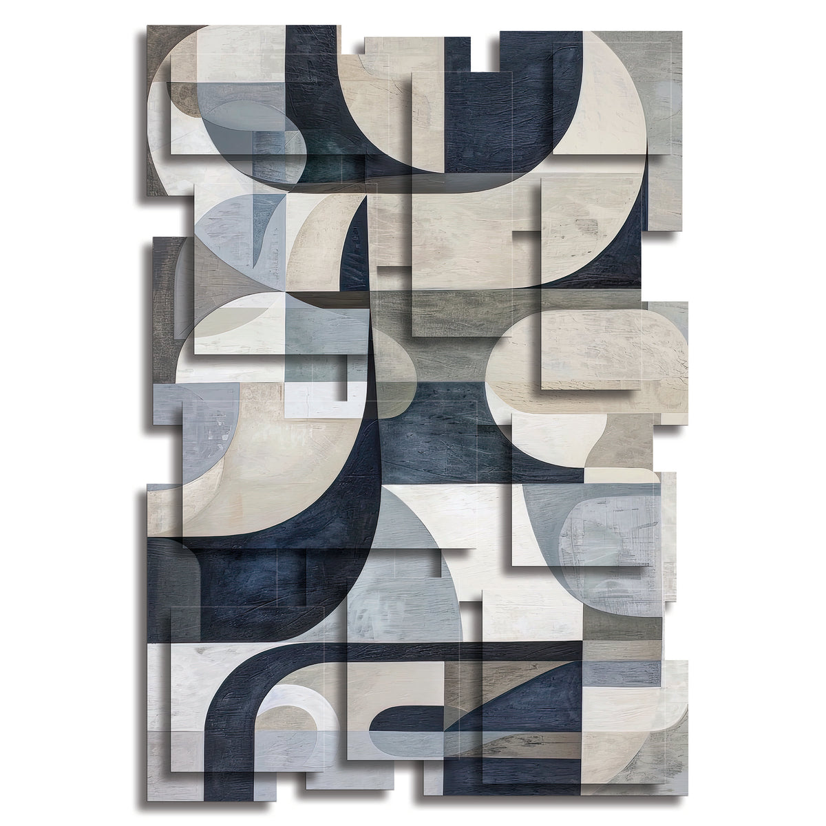 Wabi Sabi wall sculpture, vertical