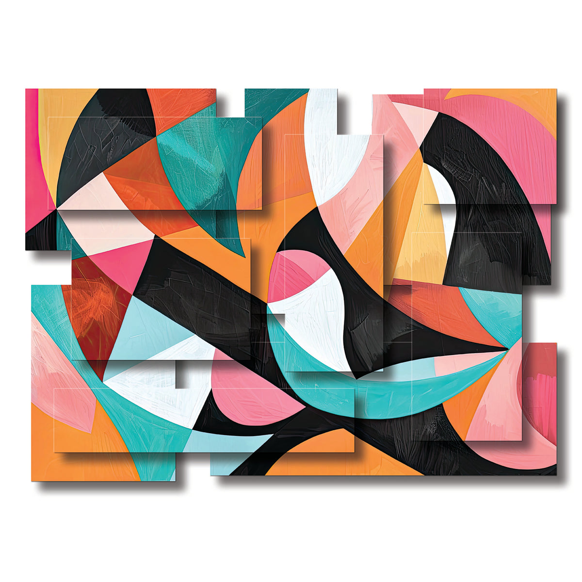 Introspect wall sculpture, horizontal
