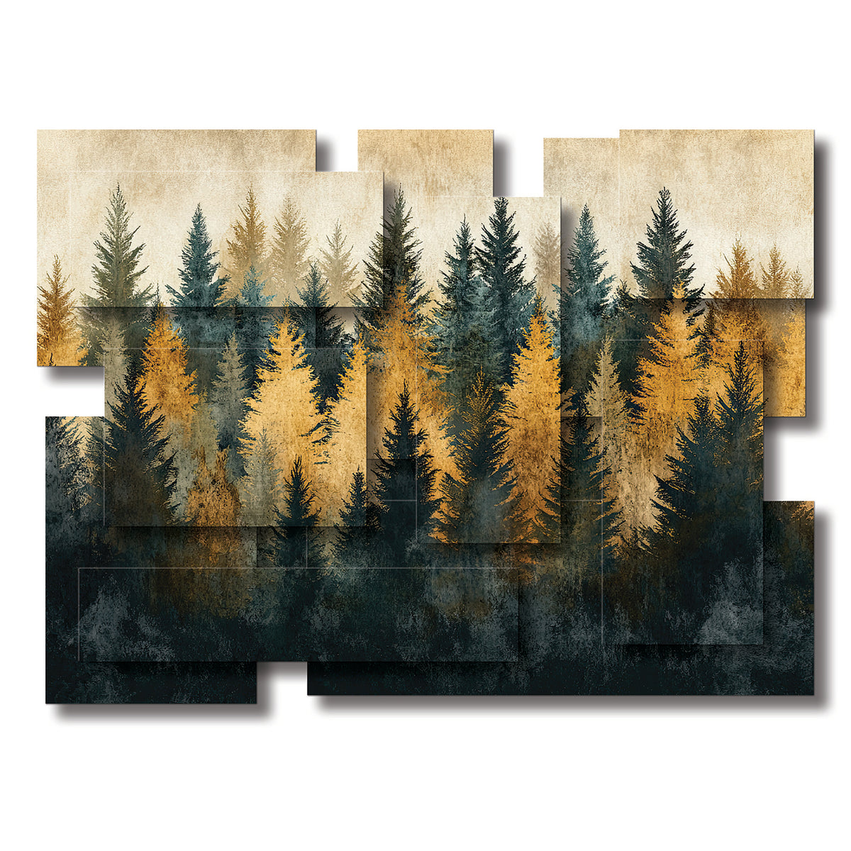 Majestic wall sculpture, horizontal