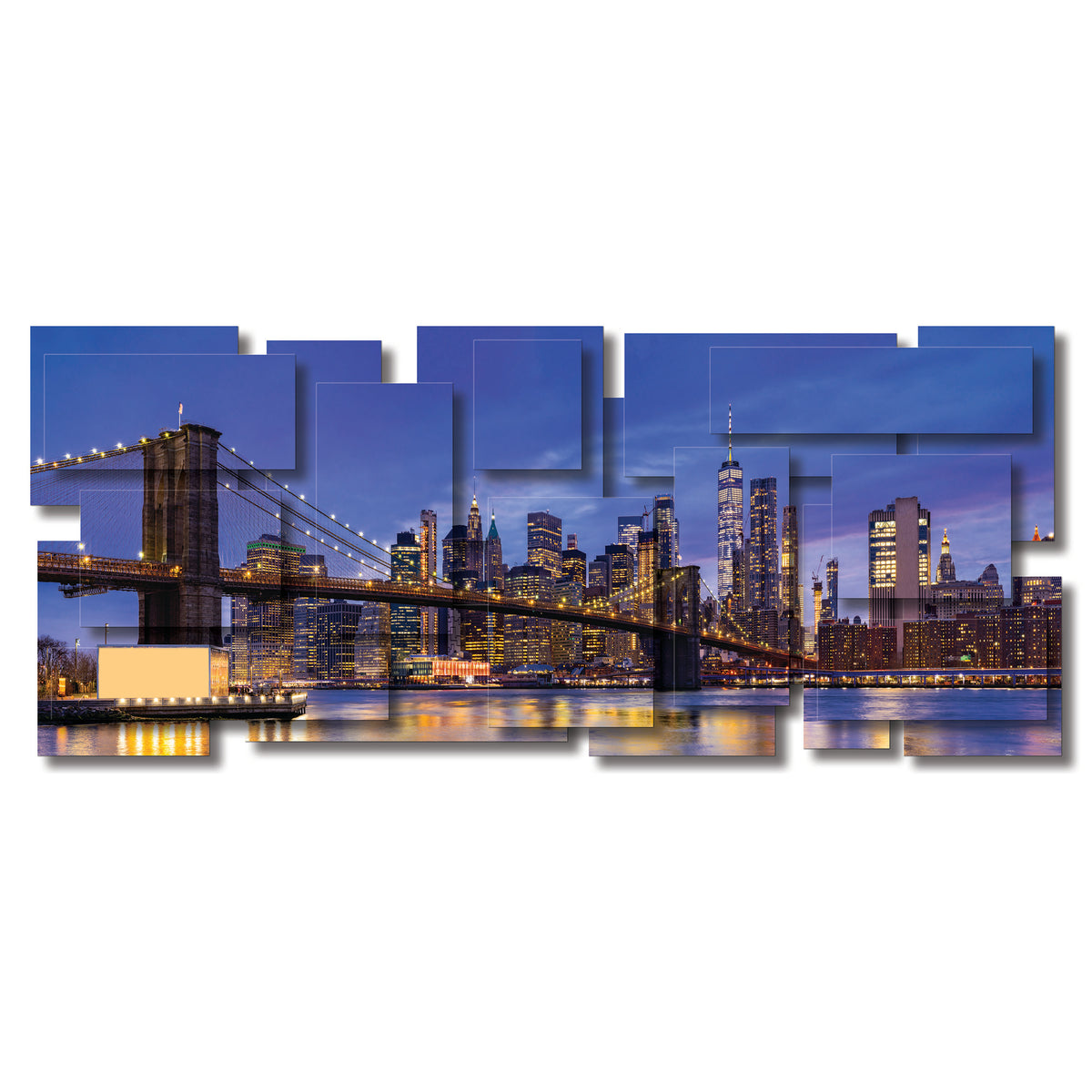 New York 3 dimensional wall sculpture by PiOViee