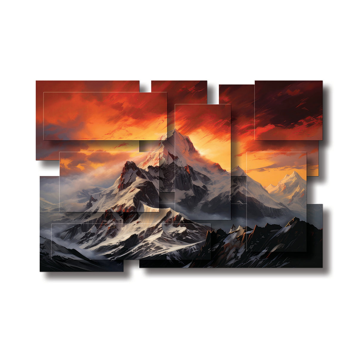 Peak dimensional wall sculpture by PiOViee