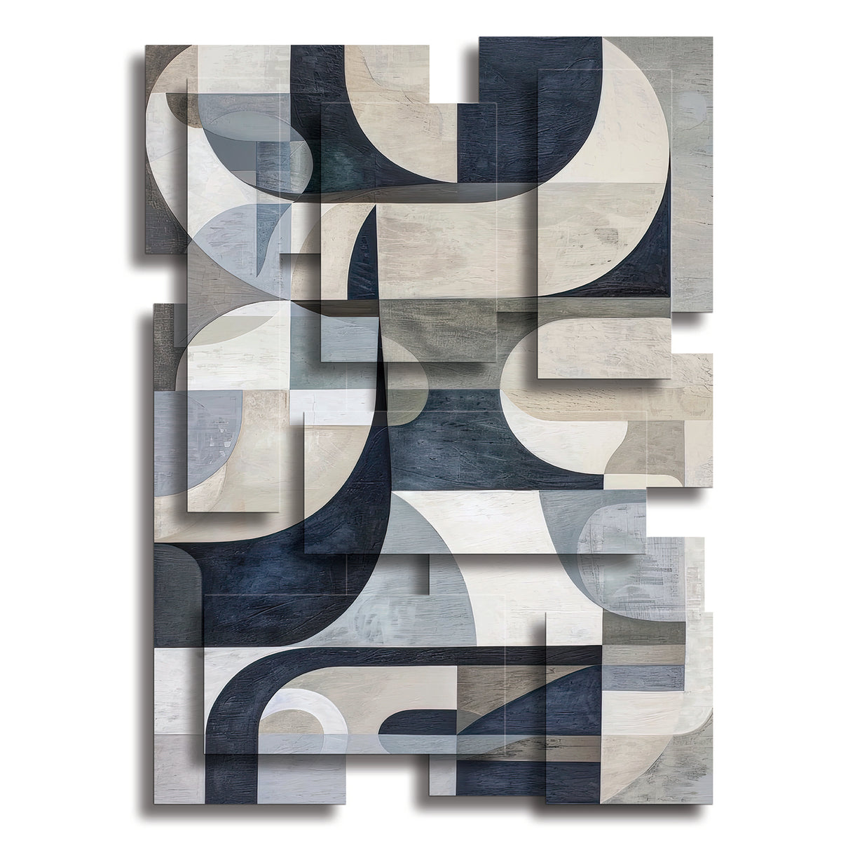Wabi Sabi wall sculpture, vertical